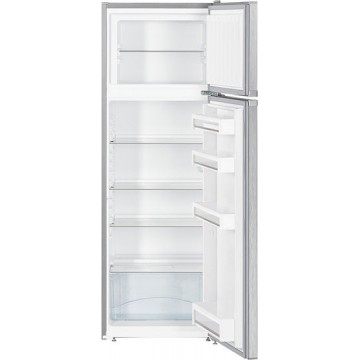 Liebherr Ψυγείο Δίπορτο 271lt Υ157.1xΠ55xΒ63εκ. Inox CTele 2931